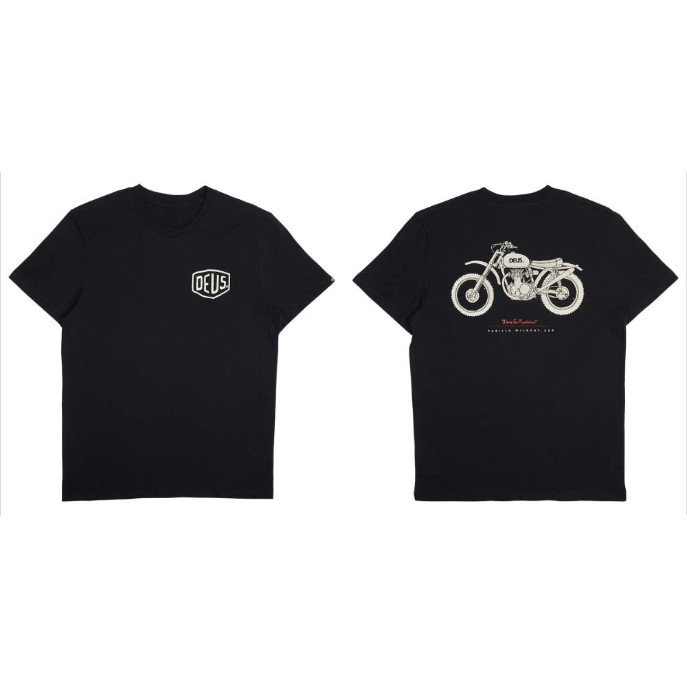 Printed Cotton T-shirt Short Sleeve Racing T-shirt Men and Women Motorcycle