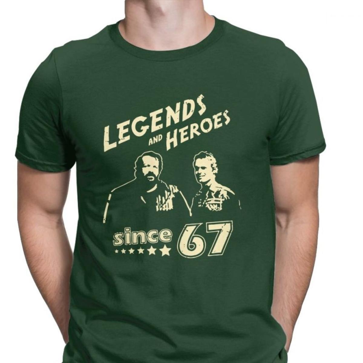 

Мужские Топы Футболки Bud Spencer Легенды И Герой С 67 Terence Hill Новинка С Новым Годом Camisas Топы Хлопковые Футболки S