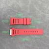 Watch Band for Richard Mille Rm011 Strap Men's Waterproof Sweat-Proof Wear Comfortable Silicone Rubber Watch straps 25mm*20mm