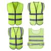 High Visibility Reflective Vest Yellow Reflective Vest Lightweight Breathable Vest for Car Safety Stay Safe On the Road