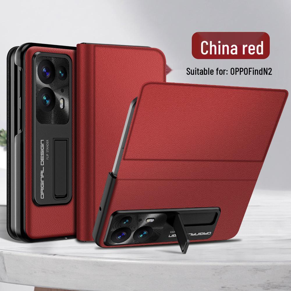 

OPPO Find N2 Ультратонкий кожаный чехол-подставка OPPO Find N2