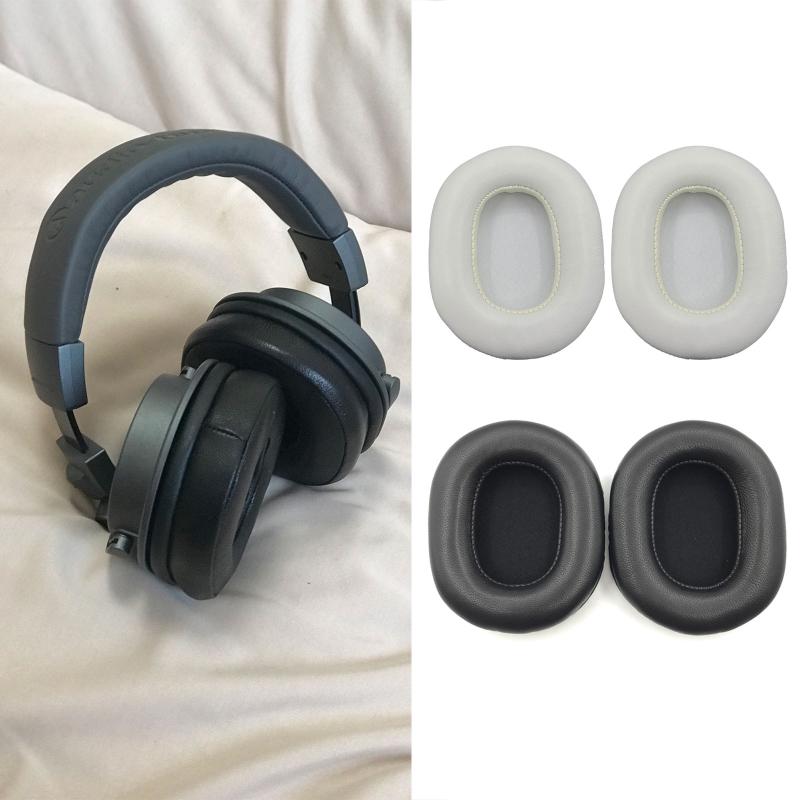 Fit Perfectly Ear Pads for ATH-MSR7 M50X M20 M40 M40X SX1 Headphones Foam Earmuffs Headset Sheepskin Cushion