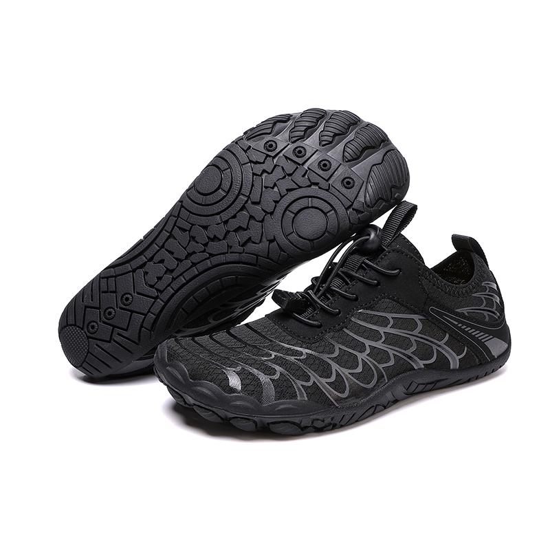 Schnelltrocknende Strandwatschel-Sneaker Atmungsaktive Unisex-Wassersport-Schuhe Rutschfeste Wasserschuhe zum Surfen Tauchen Canyoning