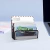 Wishacc Desk Mail Organizer Small File Holders Letter Metal Mesh Document/Filing/Folders/Paper Organizer for Desktop - Efficien