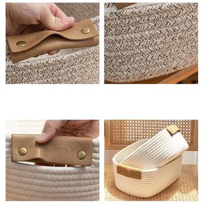 Desktop Woven Multi-Functional Storage Basket Household Small Objects Snacks Sundries Basket