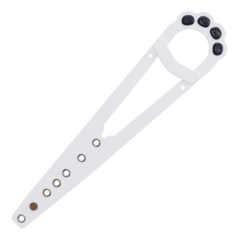 A Cat-elastic Door Lock with A Cat Door Bracket Latch To Prevent Dogs From Entering