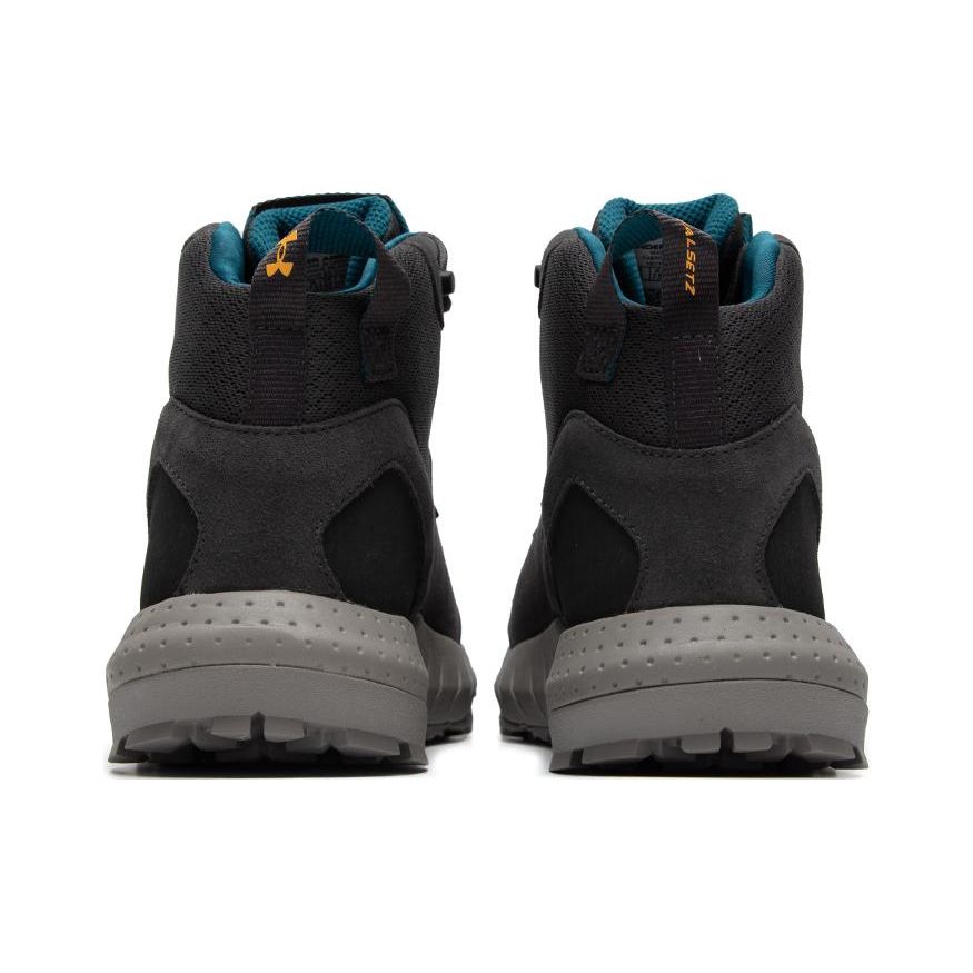 Under Armour Comfortable Non-Slip Durable Mid-Top Outdoor Functional Shoes Men Shoes Black 3025577-100