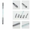 Manueller Microblading-Doppelkopf-Strassgriff-Permanent-Augenbrauen-Tätowierungsstift