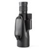 12x52 Kraftfull Monokulär Teleskop HD ED Lins, Vattentät Kompakt för Jakt Fågelskådning Utomhus Camping Resor