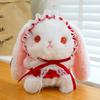 Cute and Funny Lolita Rabbit Backpack Japanese JK Style Girl's Heart Cute Little Rabbit Plush Bag Gift