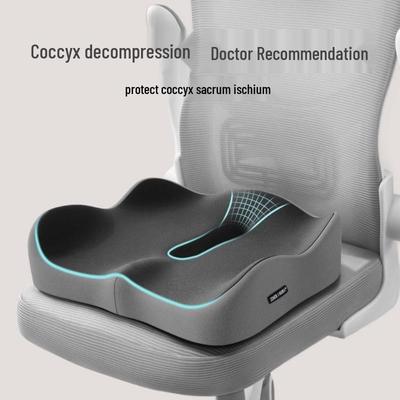 Cuscino per Sedia Decompressione Coccige in Memory Foam - Multifunzionale, Ispessito per il Comfort in Ufficio