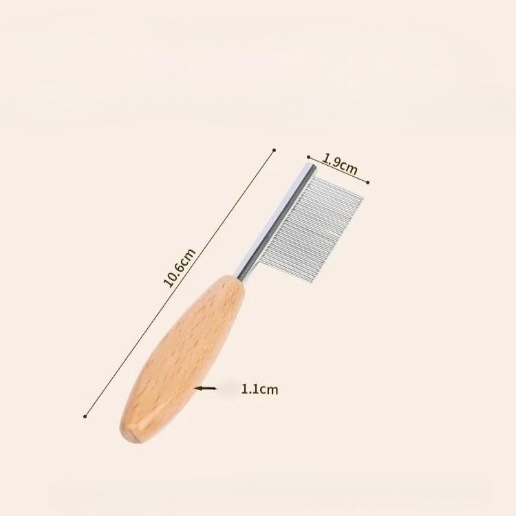 Pet comb, dog, cat, face and mouth comb, pet comb, dense teeth, narrow-pitch small comb, mini facial comb, cat comb