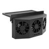 Car Exhaust Fan Solar Powered 3 Fans Ventilation Cooling Odor and Humidity Removal Auto Ventilator