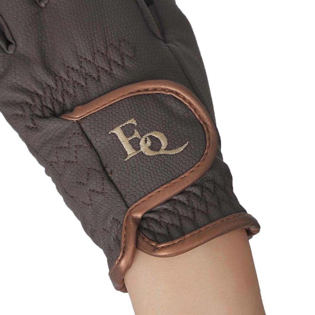 EQULIBERTA New Thinsulate Cold Protection Synthetic Leather Gloves Brown XS