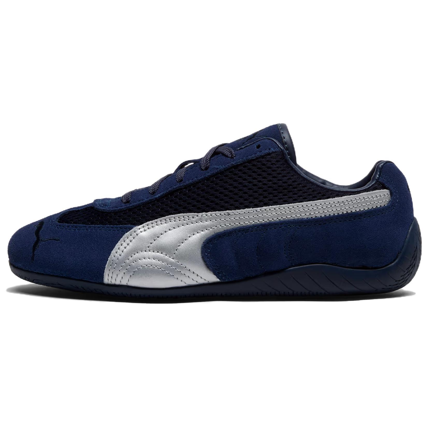 (WMNS) PUMA Speedcat Premium Navy Matte Silver Women s 405355-05 EU 38