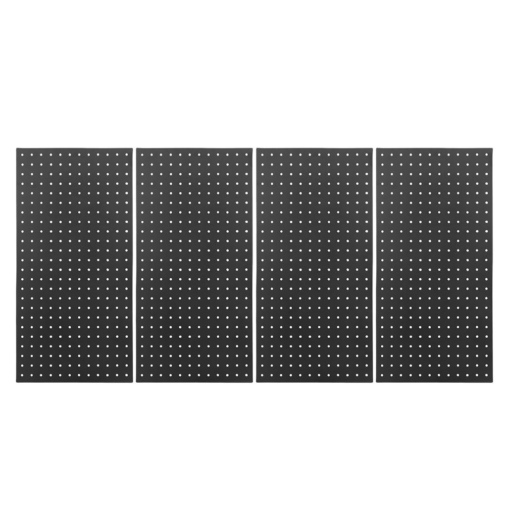 Metal Pegboard Wall Panels 24inx12in Tool Storage Pegboard System Modular Peg Board Tool Organizer Board Kit