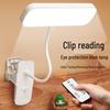 Rechargeable Clip-On LED Eye-Protecting Desk Lamp for Bedroom & Dormitory