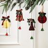 1Pc Christmas Honeycomb Bell Pendant Crafts Christmas Tree Decoration, Suitable for Outdoor Courtyard Festival Ceremony Decoration