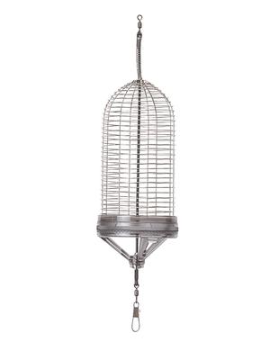 Daiichi Seiko Bait Basket with Double 80mm X 160mm Cap, 80-M, 04165, Black,