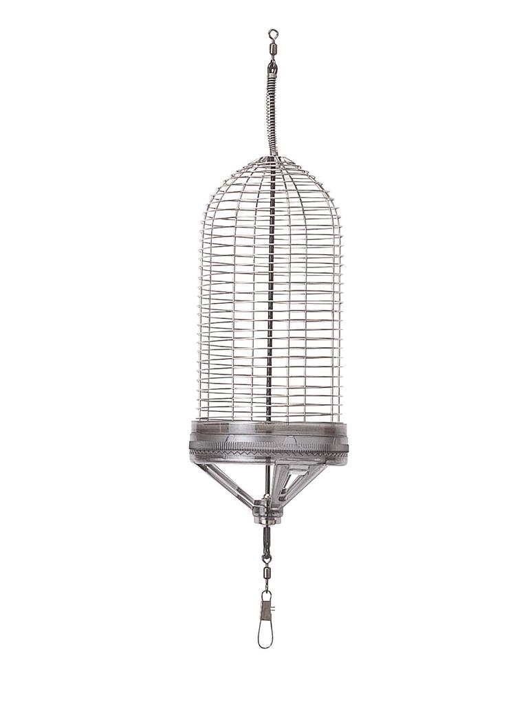 Daiichi Seiko Bait Basket with Double 80mm X 160mm Cap, 80-M, 04165, Black,