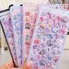 3D Relief Stickers Scrapbooking Creative Ghost Bear Rabbit Diy Diary Stationery Sticker Decor Cute Aesthetic Stickers