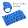 Professionelle Entwachs-Wachslinie mit 1 mm Durchmesser, 2 mm Durchmesser, blaue Farbe, Schmuckmodellierwerkzeug, Wachsdraht, Schmuckwachs, Formenherstellung
