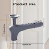 Doors Knob Protective Covers Anti-collision Silicone Door Knob Cover Static-free Safety Handle Sleeve Suction Cup Doorknob Cover