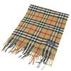 Used Burberrys Scarf Nova Check Cashmere Beige Tagged