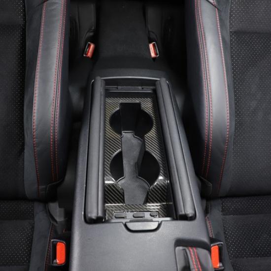 Carbon Fiber Car Cup Holder Frame Cover Accessories For GR 86/Subaru BRZ -23