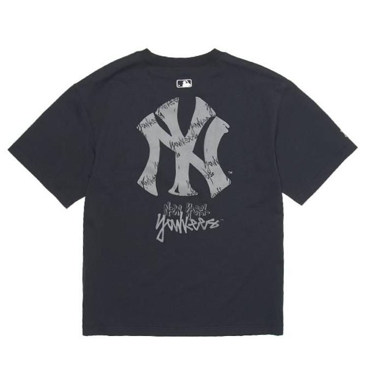 MLB Basic Collection SS26 T Shirt Unisex 3ATSB0563-50BKS L