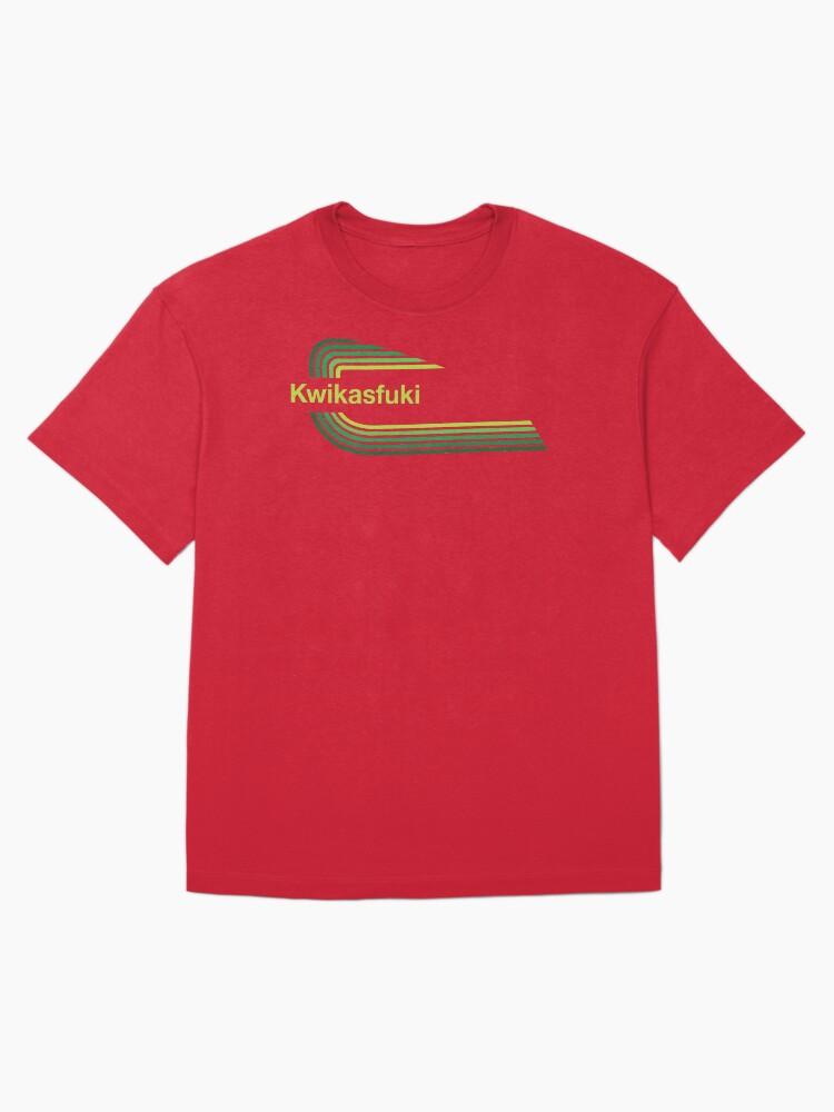Cross Road Kwikasfuki - Seventies Green Oversized Unisex T-Shirt