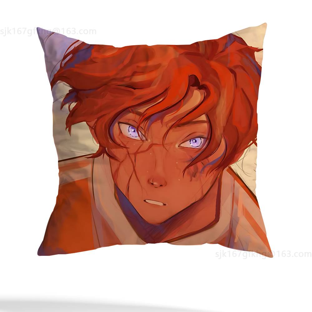 The Foxhole Court Pillow Case Square Double-Sided Printing Short Plush Sofa Cushion Cover Bedroom Bedside Pillow