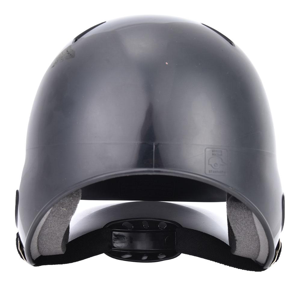 Sport Baseball Batting Helmet Protective Equipment with Strap for Adult Children Teenager(black