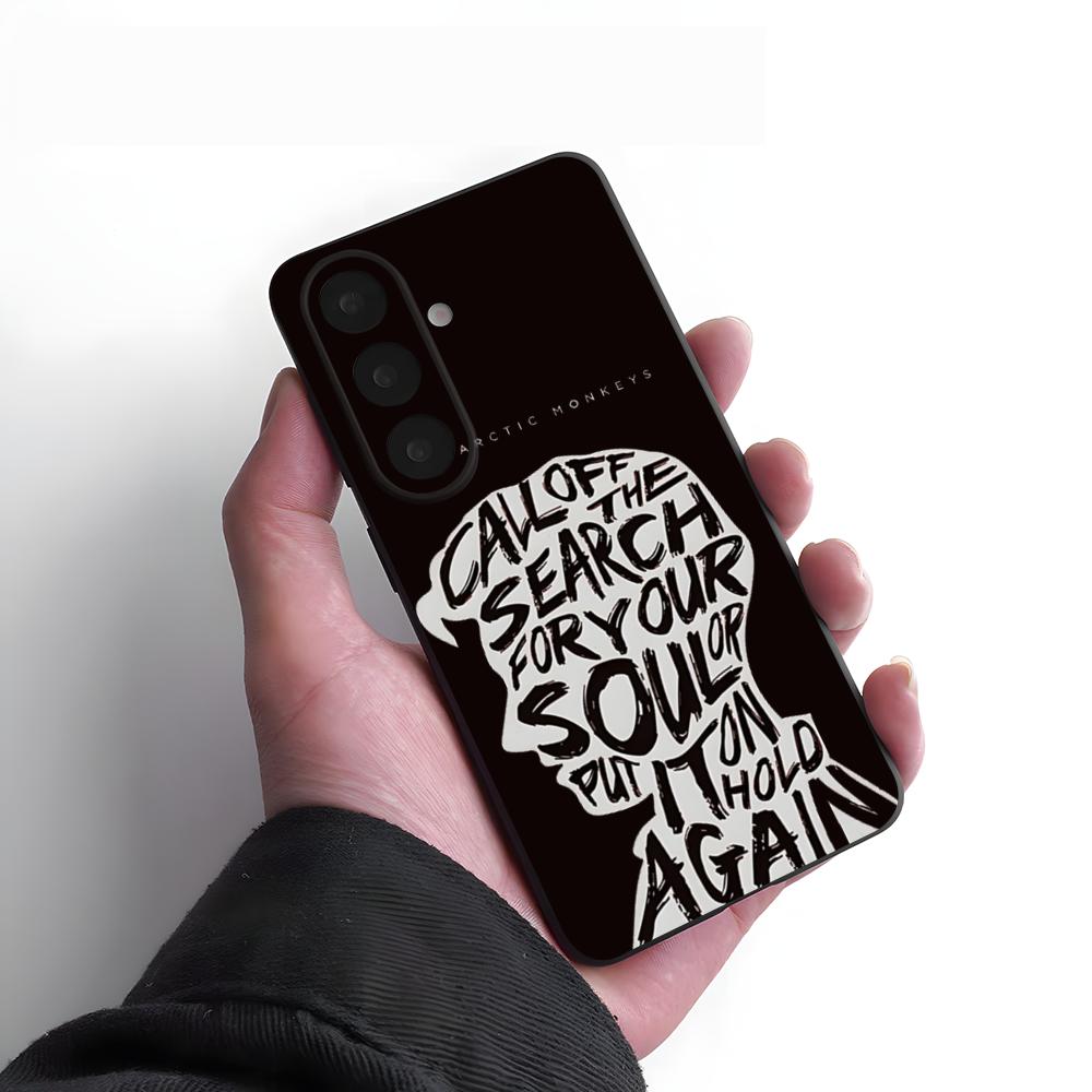 Logo A-Arctic Monkeys Phone Case For Samsung A25 A13 A33 5G A54 A36 A35 A56 A52 A14 Shockproof Soft Cover