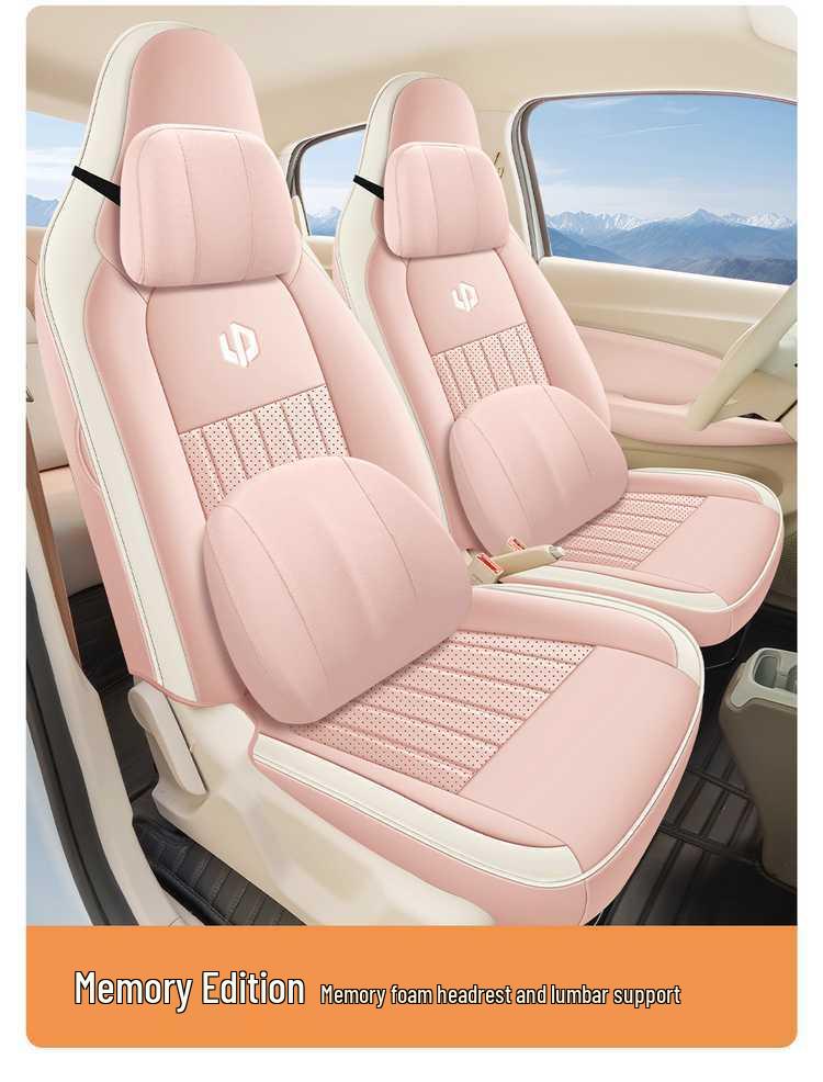 Leapmotor T03 2025 Autositzbezug - Light Enjoy Edition, Fun Share, Smart Enjoy, Ganzjahres-Vollabdeckungskissen
