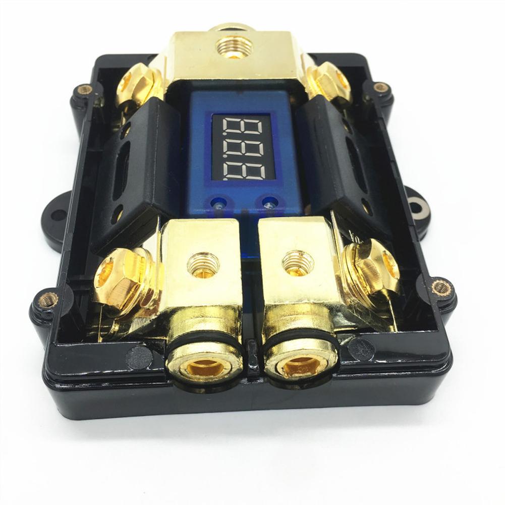 1-Wege-Eingang, 2-Wege-Ausgang, Auto-Audio-Sicherungskasten mit 24 V 100 A ANL-Sicherung, Stromverteilungsblock, Auto-Stereo-Sicherungshalter für LKW-Fahrzeuge