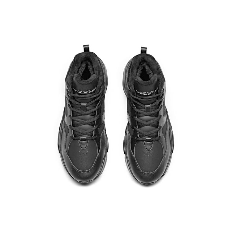 Anta Кроссовки мужские повседневные с флисовой подкладкой средней высоты — фото 3