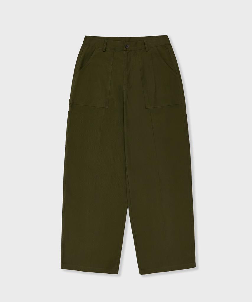 GLW Carpenter Fatigue Cotton Pants Olive