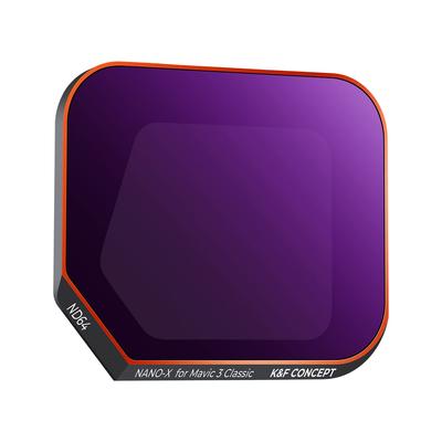 Konceptuální filtr pro DJI MAVIC 3 classic ND64 ND filtr Optické sklo AGC 28 vrstev Nano povlak Odolný proti vodě a skvrnám K&F