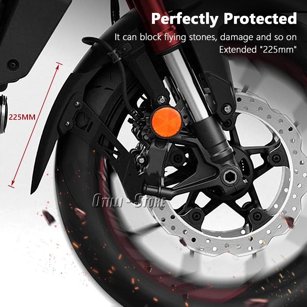 Motorrad ABS Vorderradkotflügel Radschutz Kohlefaser Schwarz Schmiedemuster Für Honda CB750 HORNET CB 750 Hornet 2023 2024