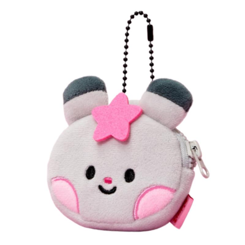 Mighteez Mini Face Pouch – Cute Character Zip Bag
