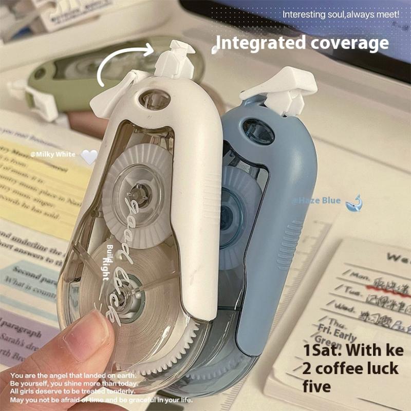 4/5/6Pcs Correction Tape White Out Correction Tape Dispenser Easy To Use Applicator For Instant Corrections School Supplies Kawa