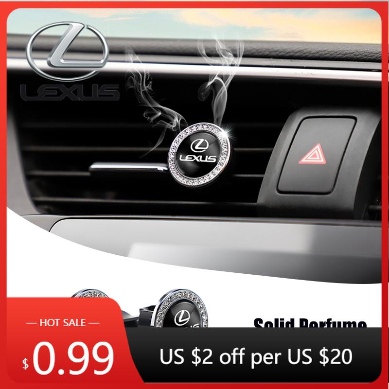 Interior Stickers Car Air Freshener Auto Accessories Interior Perfume Diffuser For Lexus LS LC RZ IS350 ES300 GS350 CT200h GX460