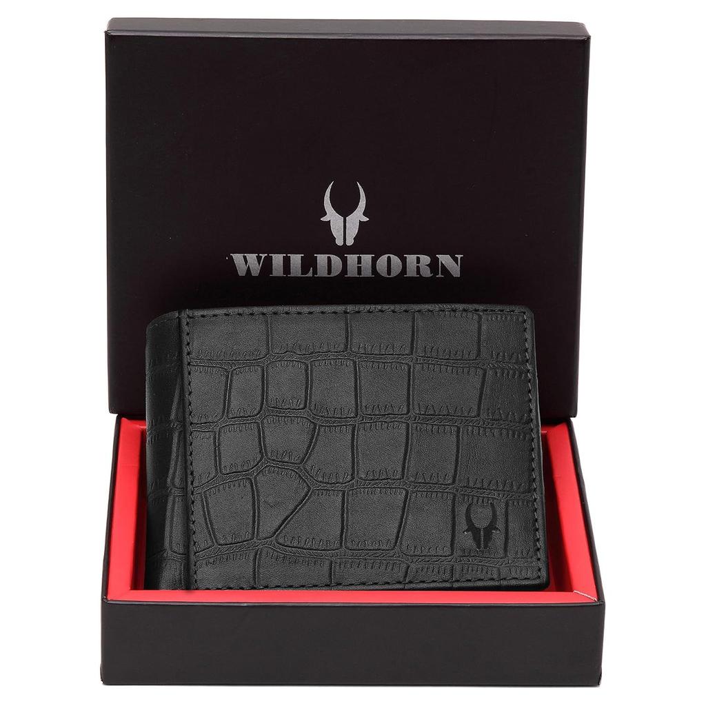 RFID Protected Leather Wallet for Men