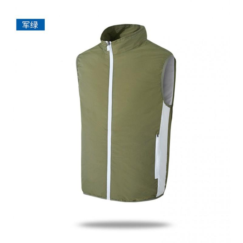 Cooling Fan Vest Men Women Lightweight Breathable Fishing Jacket Outdoor Sports Wear