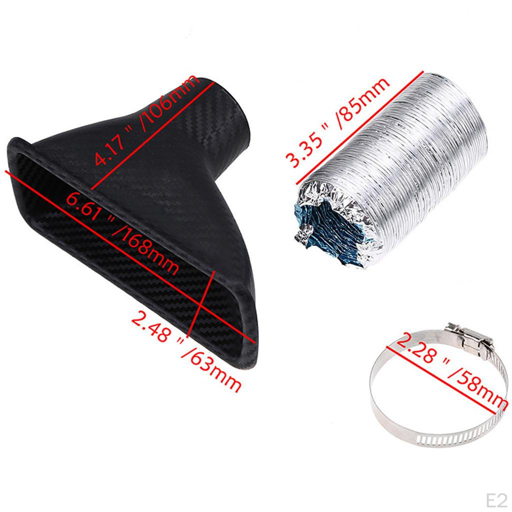 Car Front Cold Air Intake Inlet Kit