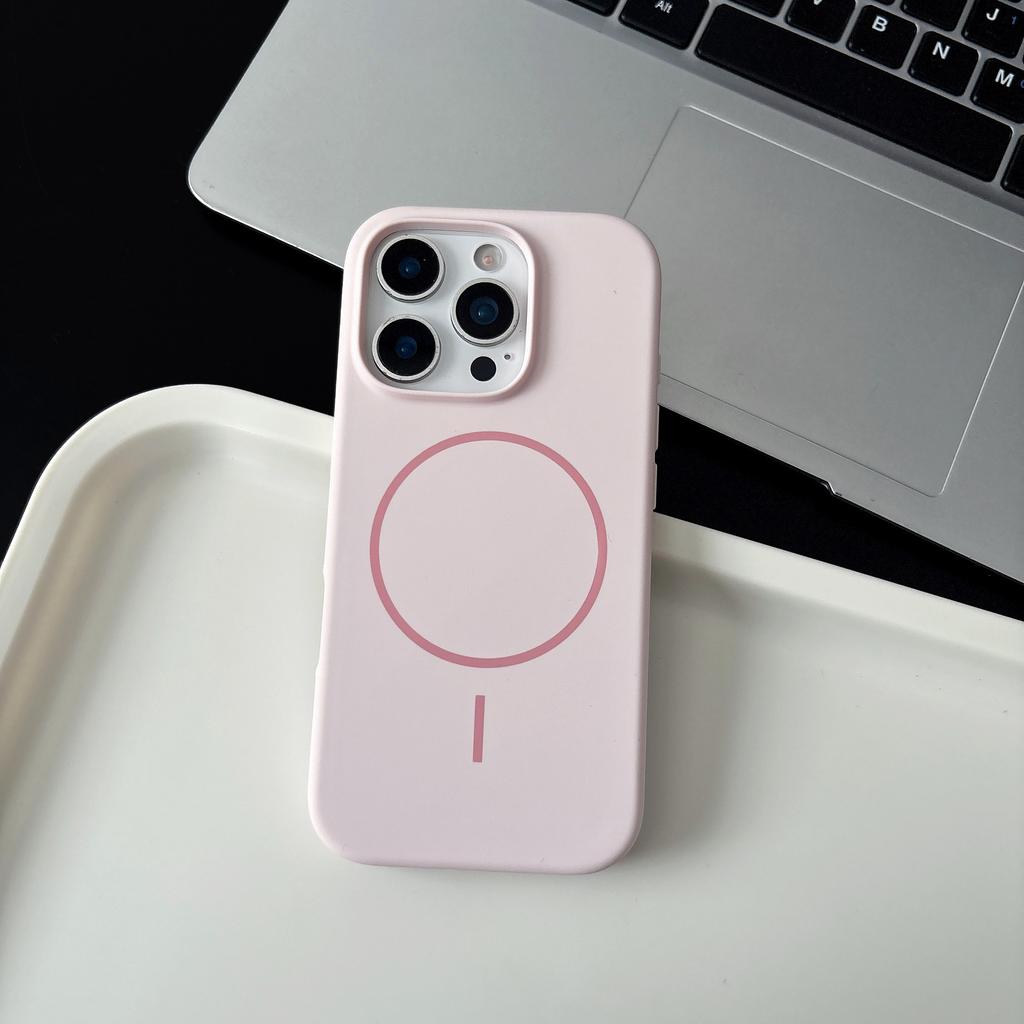Soft Liquid Silicone Phone Case for Magsafe Mag Safe iPhone 17 Air 16 15 Plus 14 13 Pro Max Magnetic Shockproof Protective Phone Cover Accessories