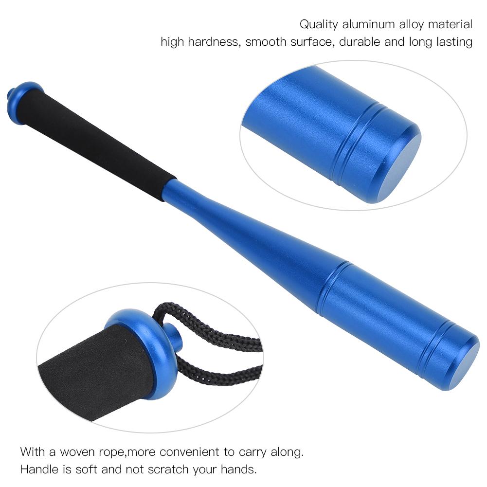 Aluminum Alloy Fishing Hammer Knock Tool Fishing Bat with Soft Handle for Fish Stick