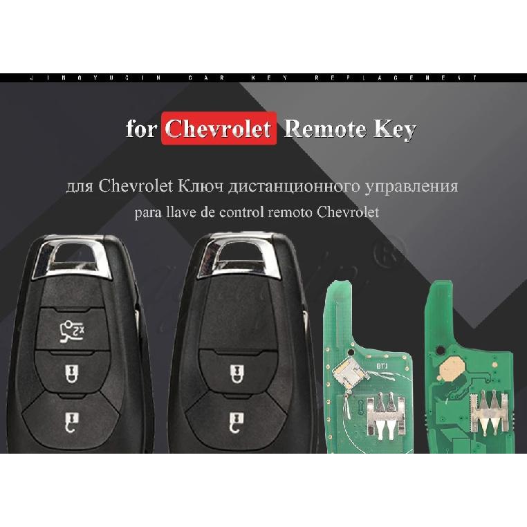 Jingyuqin 433.92Mhz FSK 4A Chip Car Remote Flip Key For Chevrolet Cruze 2015 Cavalier Trax Sonic Spark 2019+ Original OEM PCB