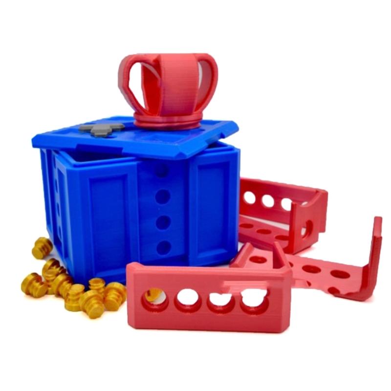 Unique Prank Storage Box 3D Printed Puzzle Box with Screws Prank Gift Box Funny Gift Box Desk Ornament